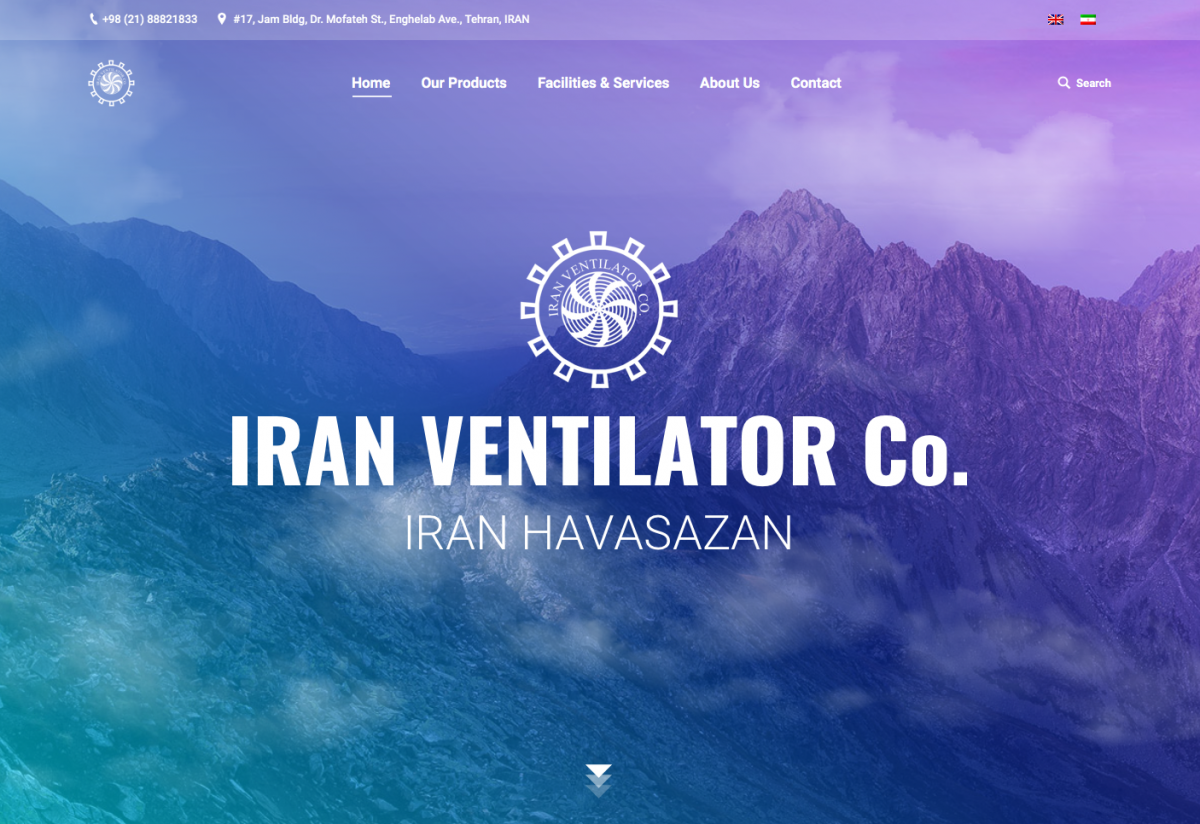 Iran Ventilator Company - ARS NETWORK (M) SDN BHD